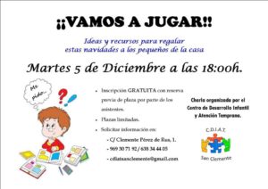 juguetes charla